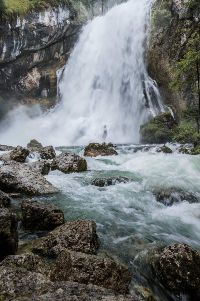 Gollinger Wasserfall im Salzburger Land | BinMalKuerzWeg