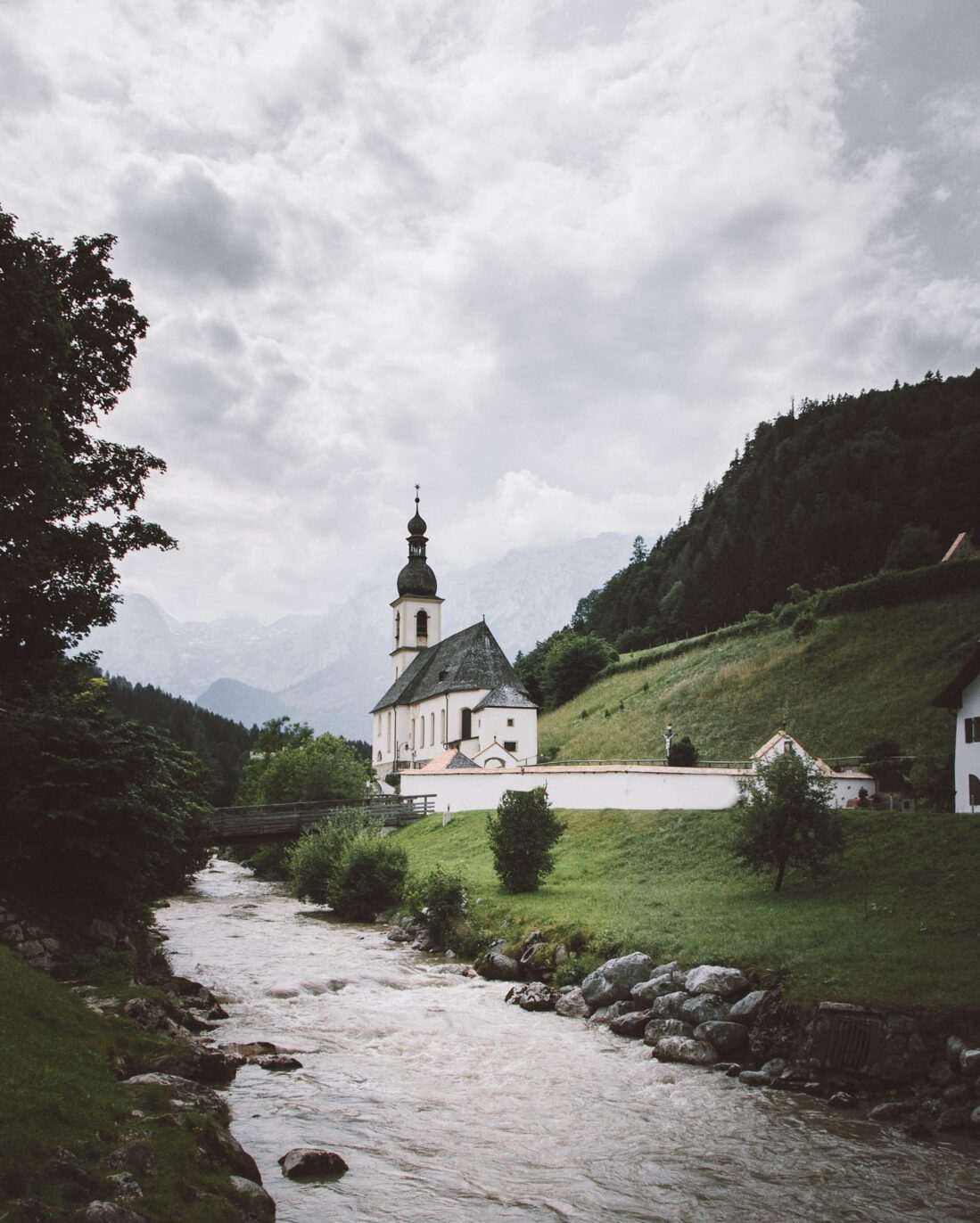 Berchtesgaden Fotomotiv Pfarrkirche St. Sebastian