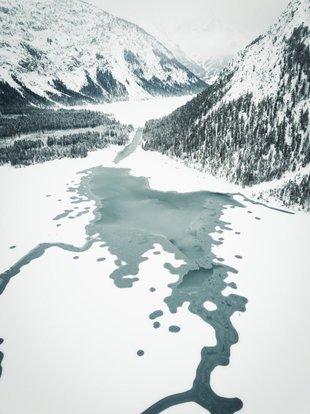 Plansee im Winter – Fotospots | BinMalKuerzWeg