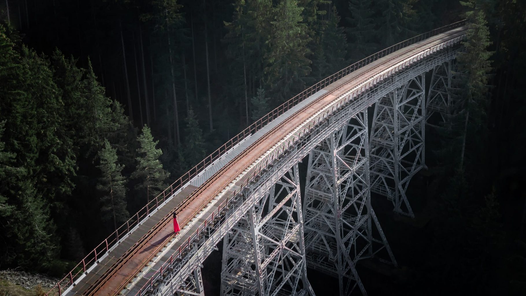 Die Ziemestal­brücke in Thüringen