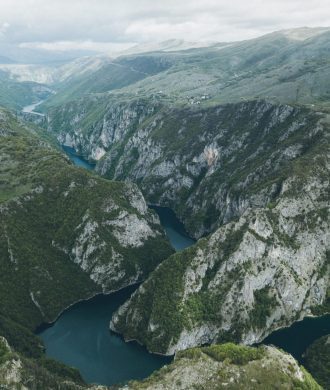 Der Piva Canyon, der schönste Fotospot in Montenegro