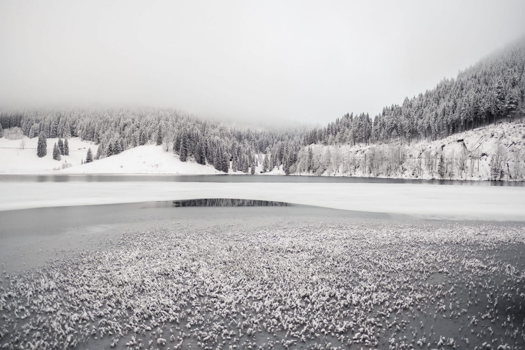 Spitzingsee im Winter | BinMalKuerzWeg