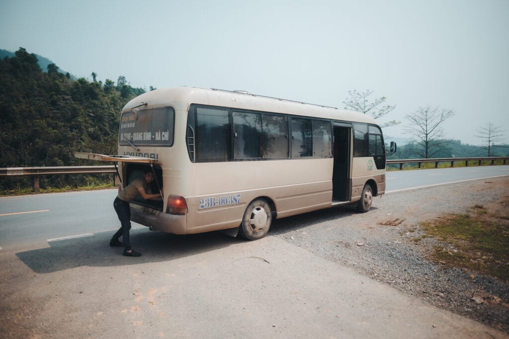 Reise durch Nordvietnam mit Bus