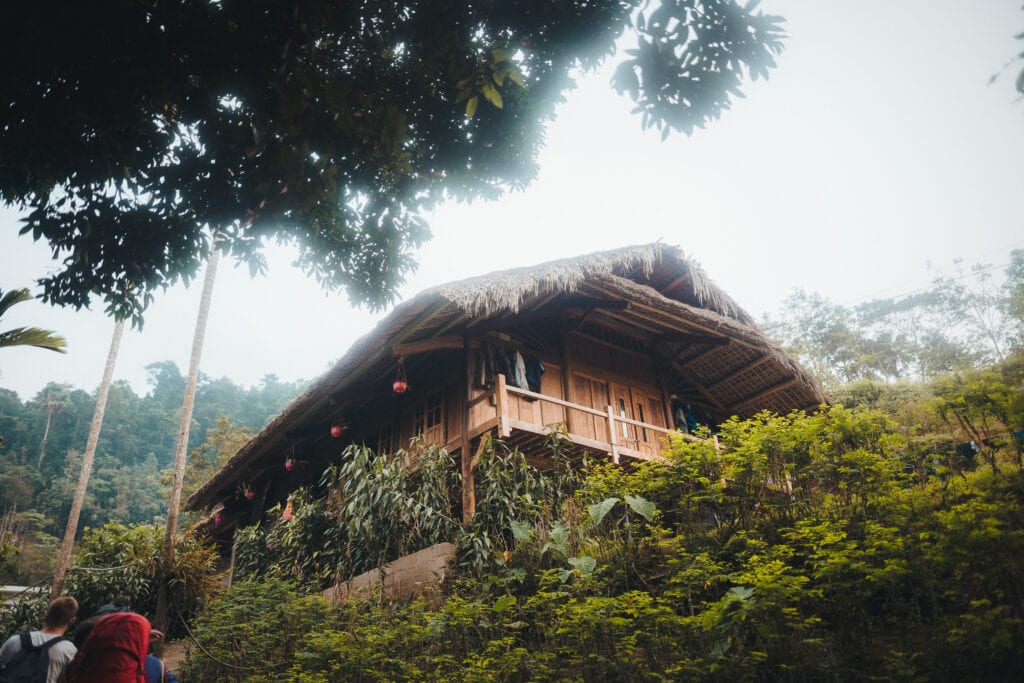 Hütte im Nirgendwo in Nordvietnam