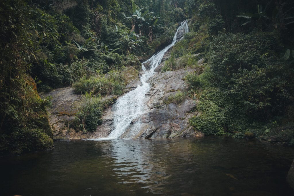 Wasserfall in Nordvietnam