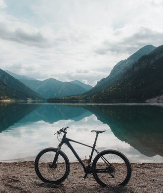 Mountainbike Runde am Plansee im Sommer